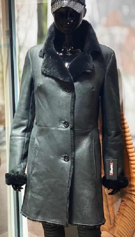 Chirurgie Rijke man Martin Luther King Junior 3k zwart lammy coat dames - Nappato Leather