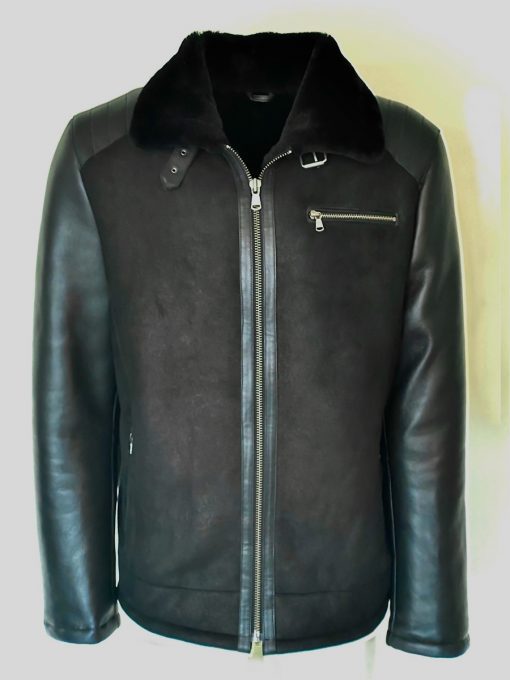 Lammy coat heren zwart/aviator1